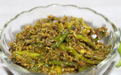 Hari Mirch ka Achaar – Green Chilli Pickle